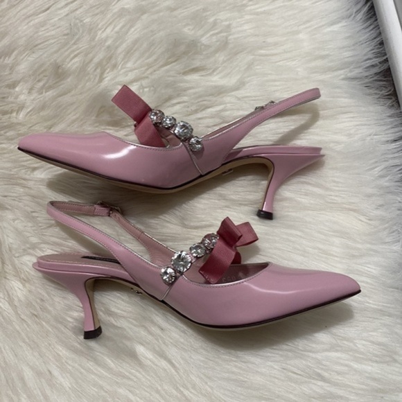 New Dolce & Gabbana‎ Lori Slingback pumps size 36EU - Picture 5 of 14
